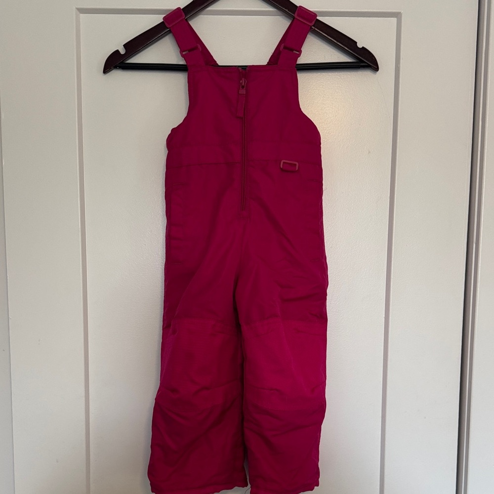 Circo Fuchsia Kids Overalls- snow pants
